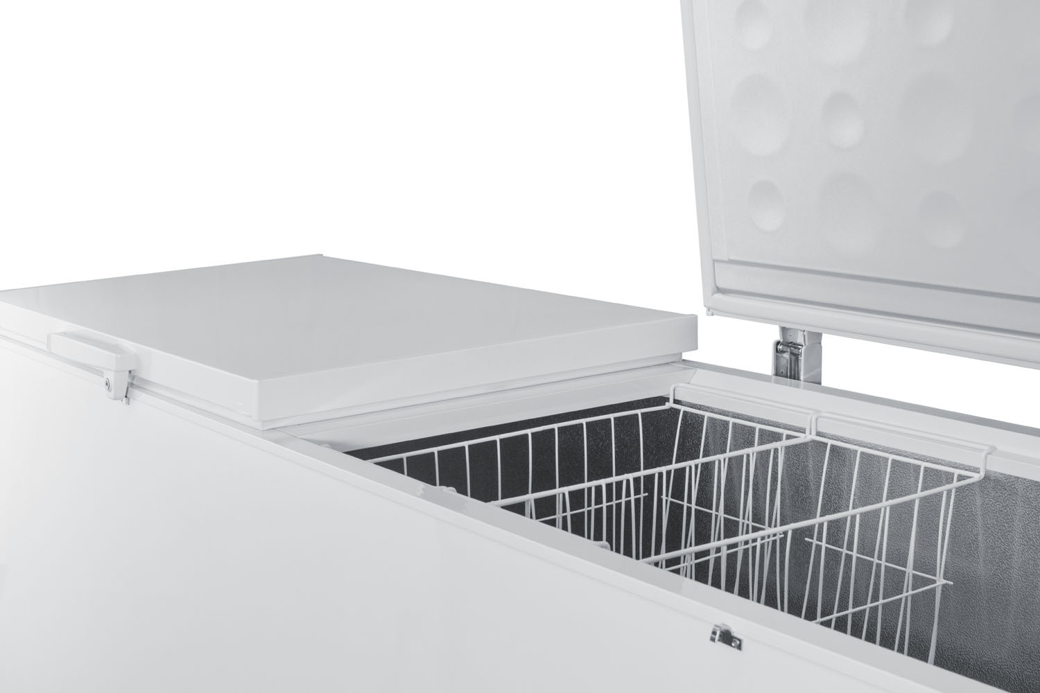 -35 C laboratory 26.7 cu.ft. chest freezer with stainless steel corner guards, NIST calibrated thermometer with alarm, and lock